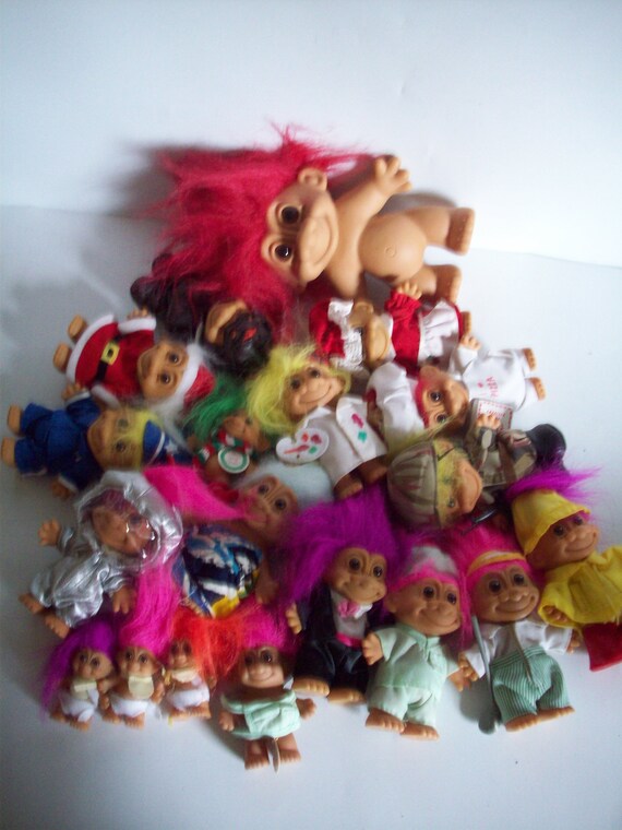 russ berrie troll dolls