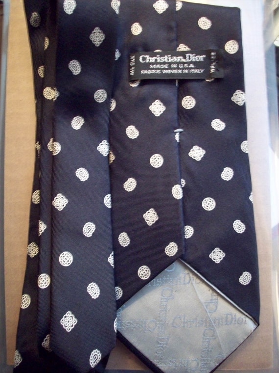 Three Types of Vintage Christian Dior Ties, Brown… - image 9
