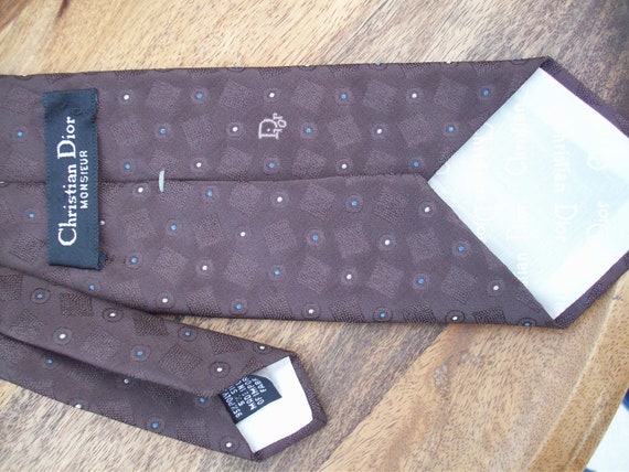 Three Types of Vintage Christian Dior Ties, Brown… - image 6