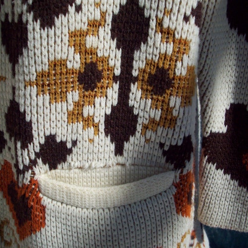 Wool Knit Mid Length shops Sweater Cover, S