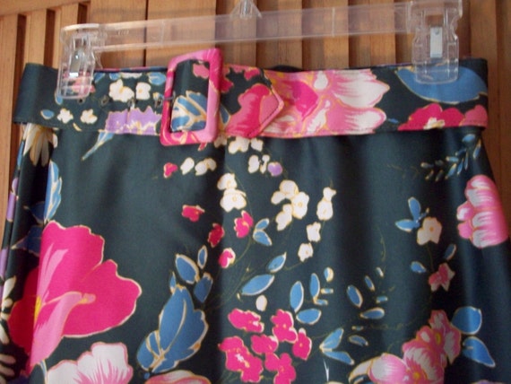 Long Flower Print Skirt by Malbe - image 9