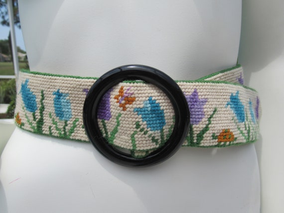 Vintage Embroidered Belt s-l400.jpg main image 2