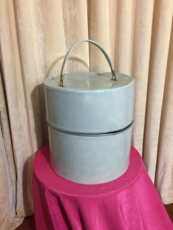 large vintage hat box