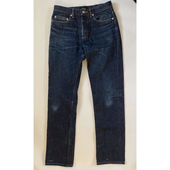 A.P.C. RUE DE FLEURUS PARIS ストレートデニム 26 90年代 APC RUE DE FLEURUS PARIS 26 ジーンズ - メルカリ