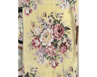 2 Federa standard Ralph Lauren Sophie Brooke Floral French Country giallo