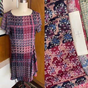 Thakoon Zugabe Sz 4 Tunika Kleid multicolor Blume florale Seite Detail