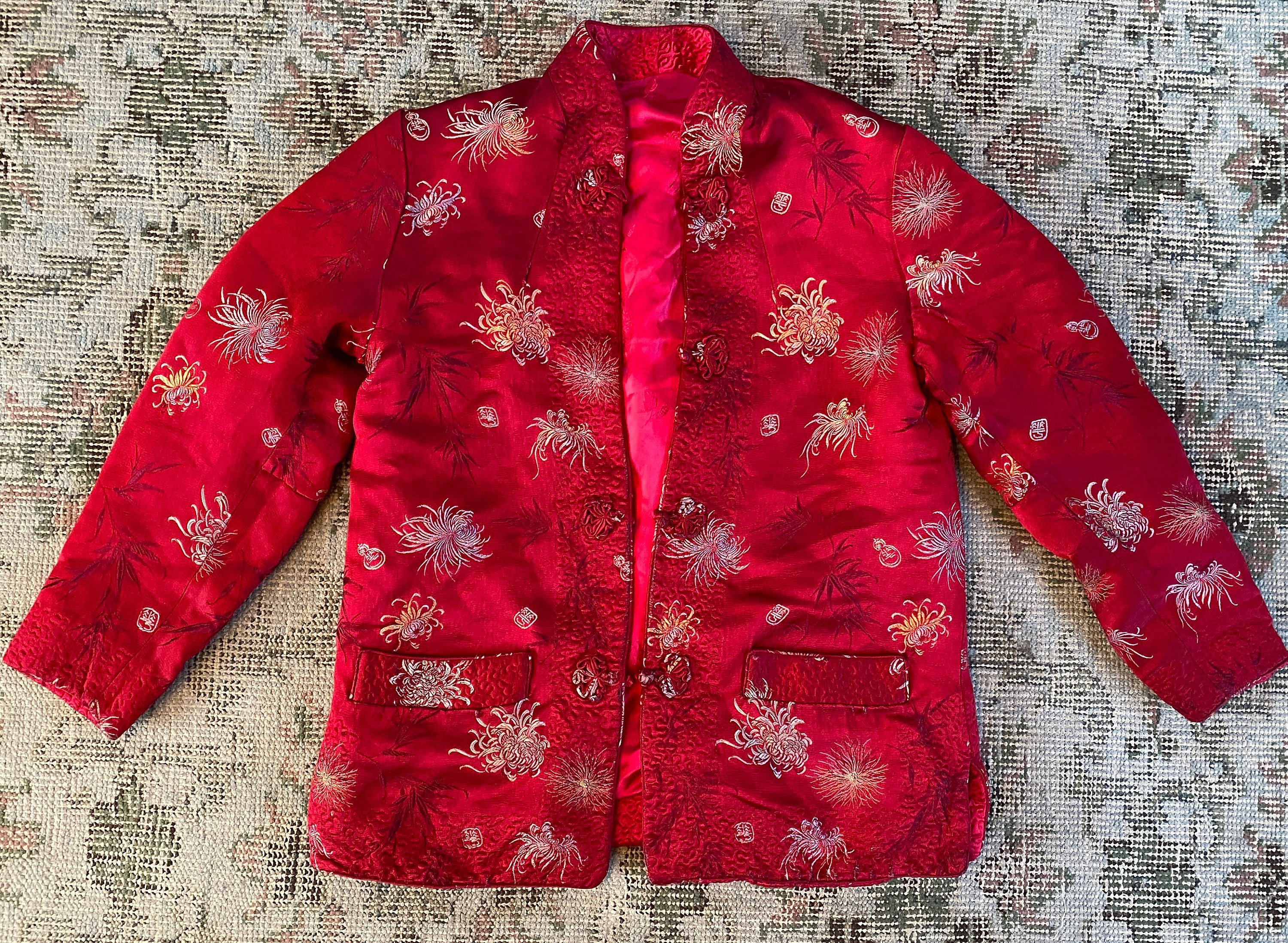 Veste Réversible Rouge/nylon Brillant Avec Duvet - Marque JohnBull Taille M - Neuf Avec étiquettes