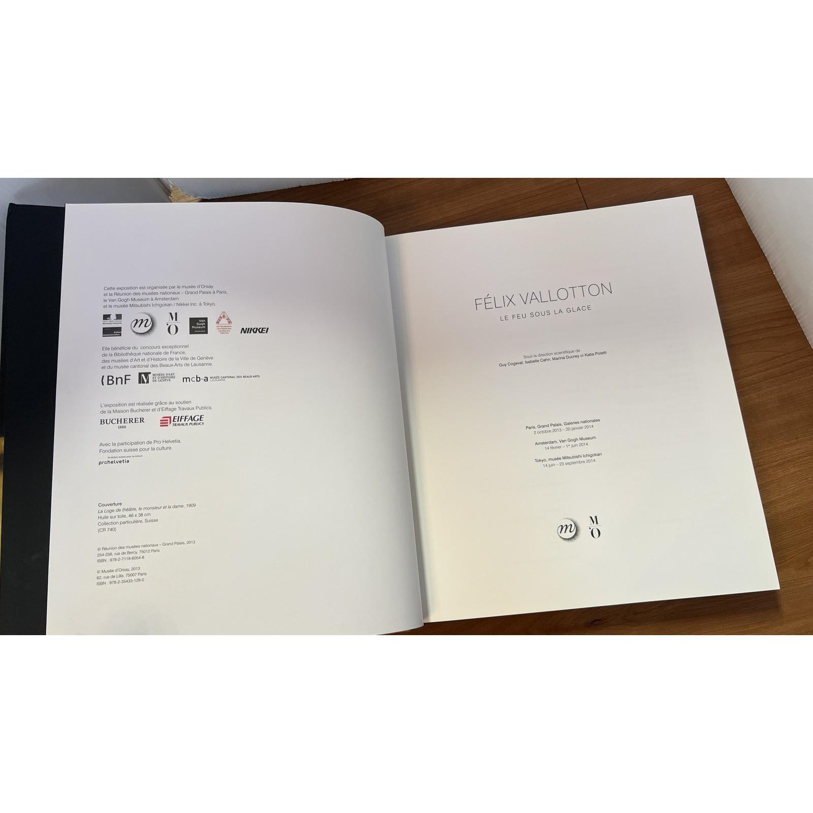 Felix Vallotton Catalogue Le Feu Sous La Glace HC Book Art - Etsy