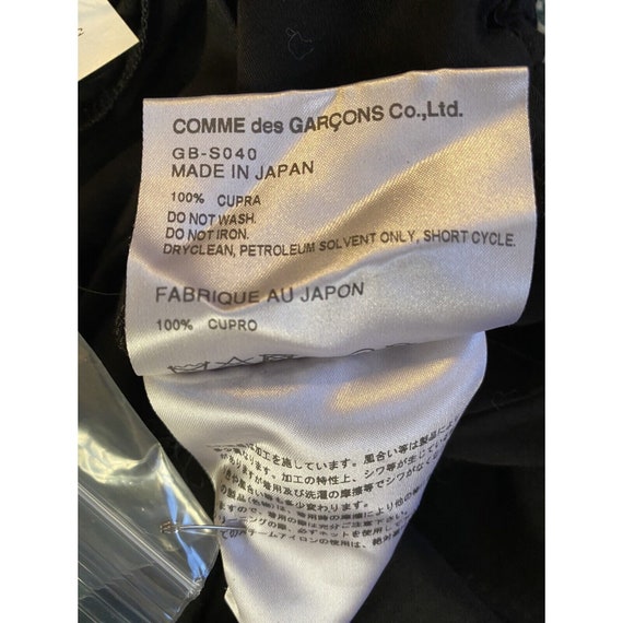 Buy Comme Des Garcons Skirt Sz XS Deconstructed Ad2018 Black GB