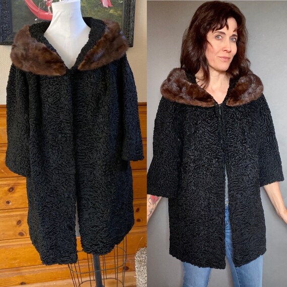 Fuhrman's Beverly Hills Real Fur Sz L 