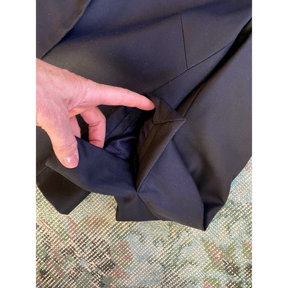 ANNE VALERIE HASH Pour Cartier Black Wool Ribbon Trim Jacket