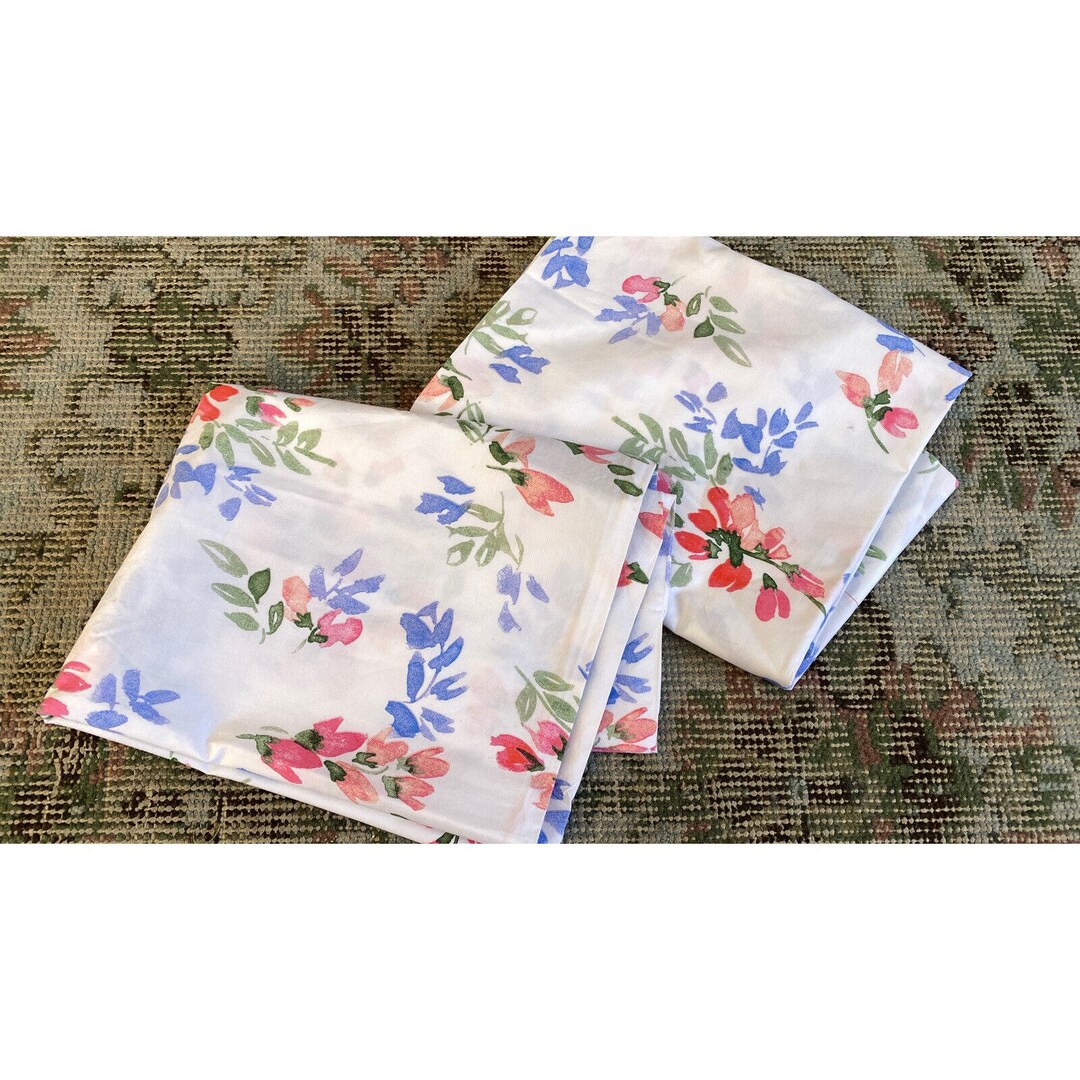 2 RALPH LAUREN Maggie Floral Standard Pillowcases Xlnt Pillow Case Etsy