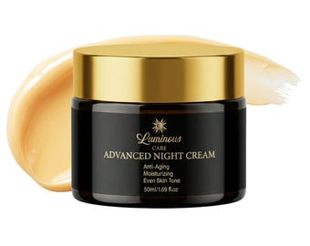 Anti Aging Night Cream 50ml Hydrating Face Moisturizer Firming Luminous Care