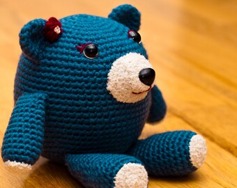 Amigurumi Teddy Bear Crochet Pattern PDF - Perfect Childs Toy or Gift