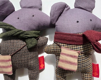 Handgemachte Baumwolle Maus Puppe, Traumfänger Spielzeug