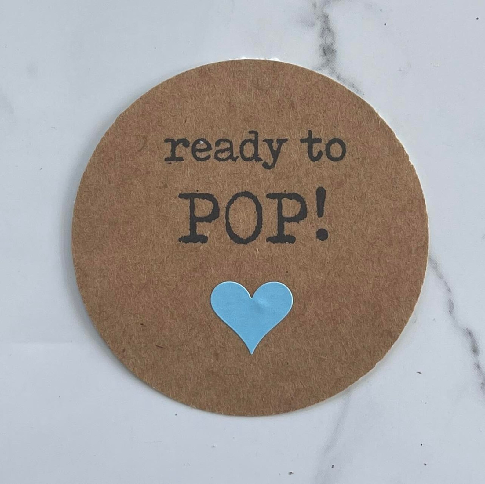 READY TO POP Adhesive Favor Tags - Etsy
