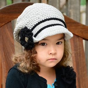 Crochet Hat PATTERN - City Slouchy - crochet pattern for slouch hat, slouchy beanie pattern (3 sizes | Toddler Child Adult) - PDF Download