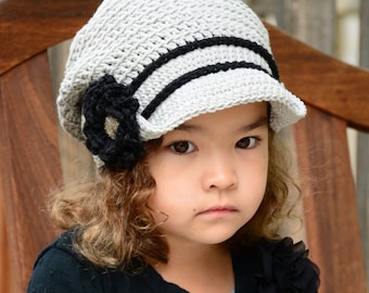 Crochet Hat PATTERN - City Slouchy - crochet pattern for slouch hat, slouchy beanie pattern (3 sizes | Toddler Child Adult) - PDF Download