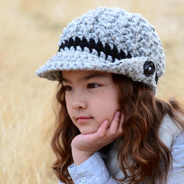 Häkelanleitung für Beanie Mützen mit Bay-Area-Beanie (3 Größen | Kleinkind Kind Erwachsene) - PDF Download