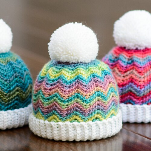 Crochet CUP CAKE Hat PDF Pattern Sizes Newborn to Adult - Etsy