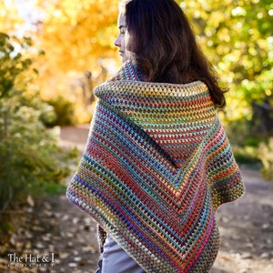 CROCHET PATTERN - Better Together Hood & Shawl - Crochet