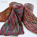 CROCHET PATTERN - Three Amigos Scarves - crochet scarf patterns for boys girls men women (4 sizes | Toddler Child Adult xl) - PDF Download