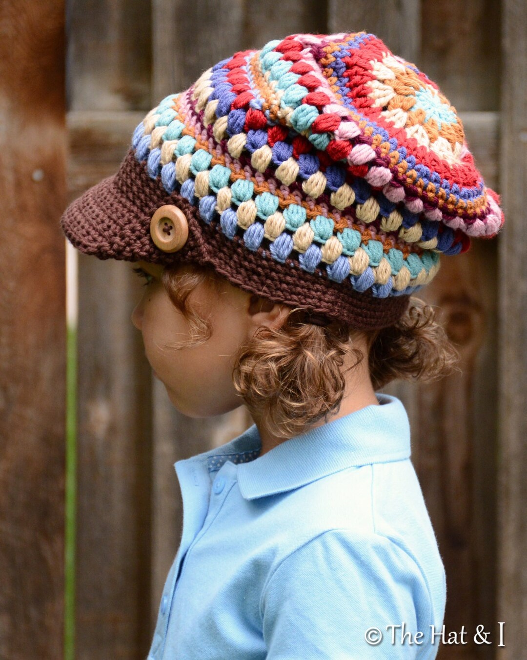 PATRÓN de gorro de crochet World Traveler Slouchy patrón de