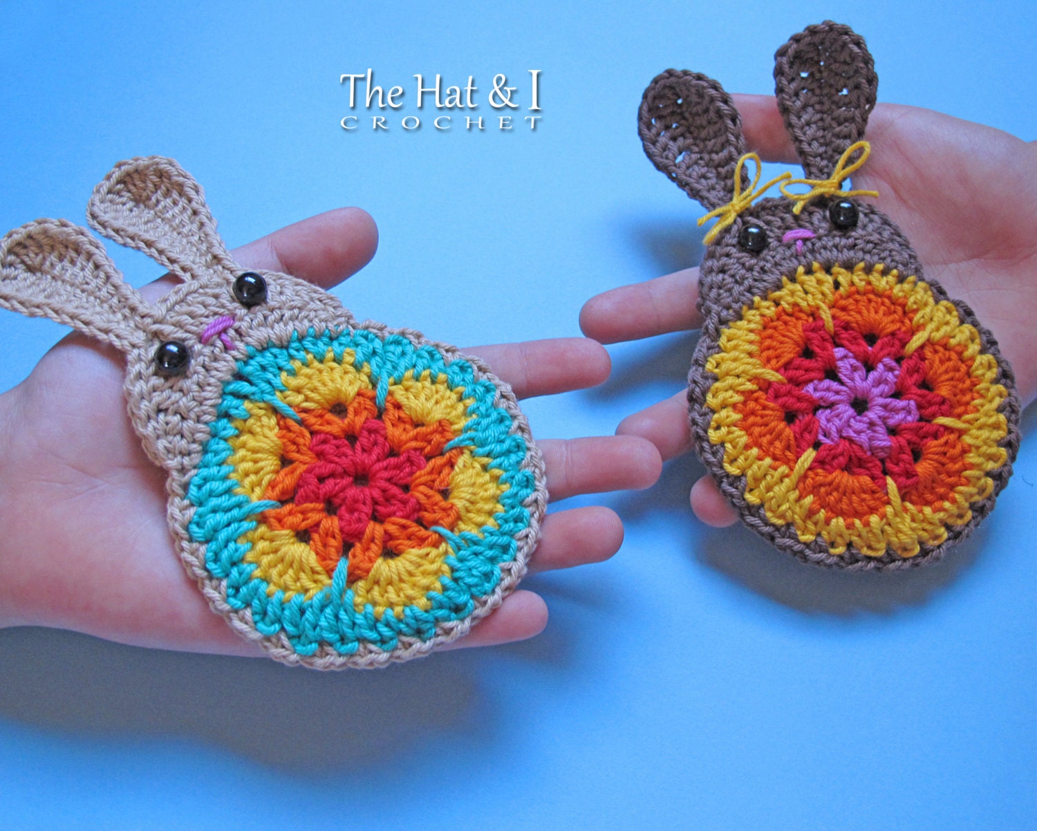CROCHET PATTERN Bunny in Bloom crochet bunny pattern Etsy