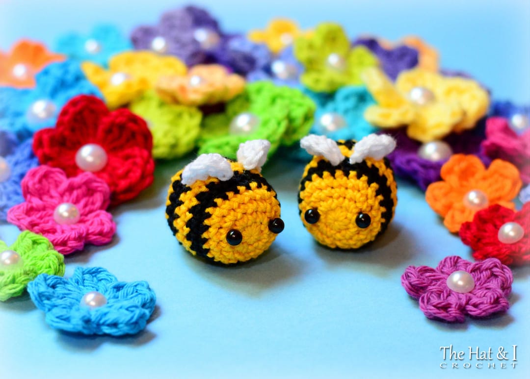 CROCHET PATTERN - Busy Bees - Crochet Bee Pattern, Amigurumi Bee ...