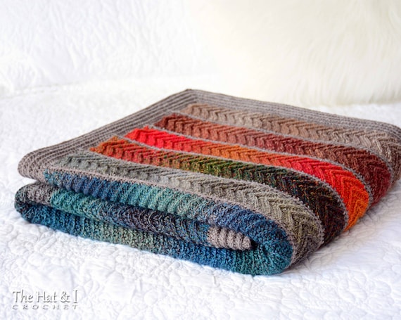 CROCHET Blanket PATTERN - Super Fine Sampler - Crochet Pattern for