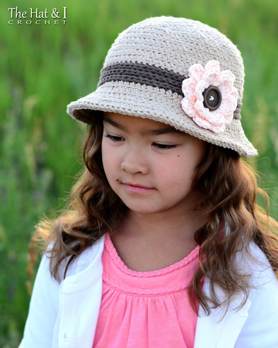 Elegant Sun Hat Crochet Pattern 