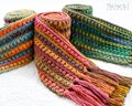CROCHET PATTERN - Boho Scarves - crochet scarf pattern for boys girls kids men women (4 sizes | Toddler Child Adult xl) - PDF Download