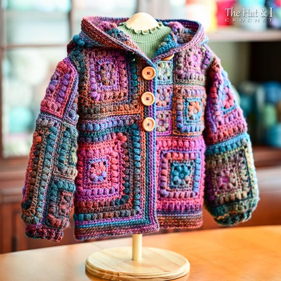 ■MISTER CHILD■ CROCHET GARDEN CARDIGAN RED The Red Camellia Cardigan Crochet Pattern - Etsy