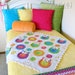 Crochet PATTERN - Owl Obsession - crochet blanket pattern, owl afghan pattern, colorful crochet owl baby blanket pattern - PDF Download 