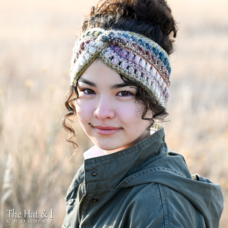 Crochet PATTERN Boho Headband Crochet Head Wrap Pattern Etsy