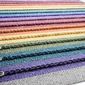 Crochet Blanket PATTERN Buttons & Braids Blanket crochet pattern for throw blanket, easy afghan pattern with faux braids PDF Download image 5