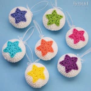 Crochet PATTERN Unicorn Utopia Ornaments crochet unicorn pattern, unicorn ornament pattern, star pattern, rainbow pattern PDF Download image 9