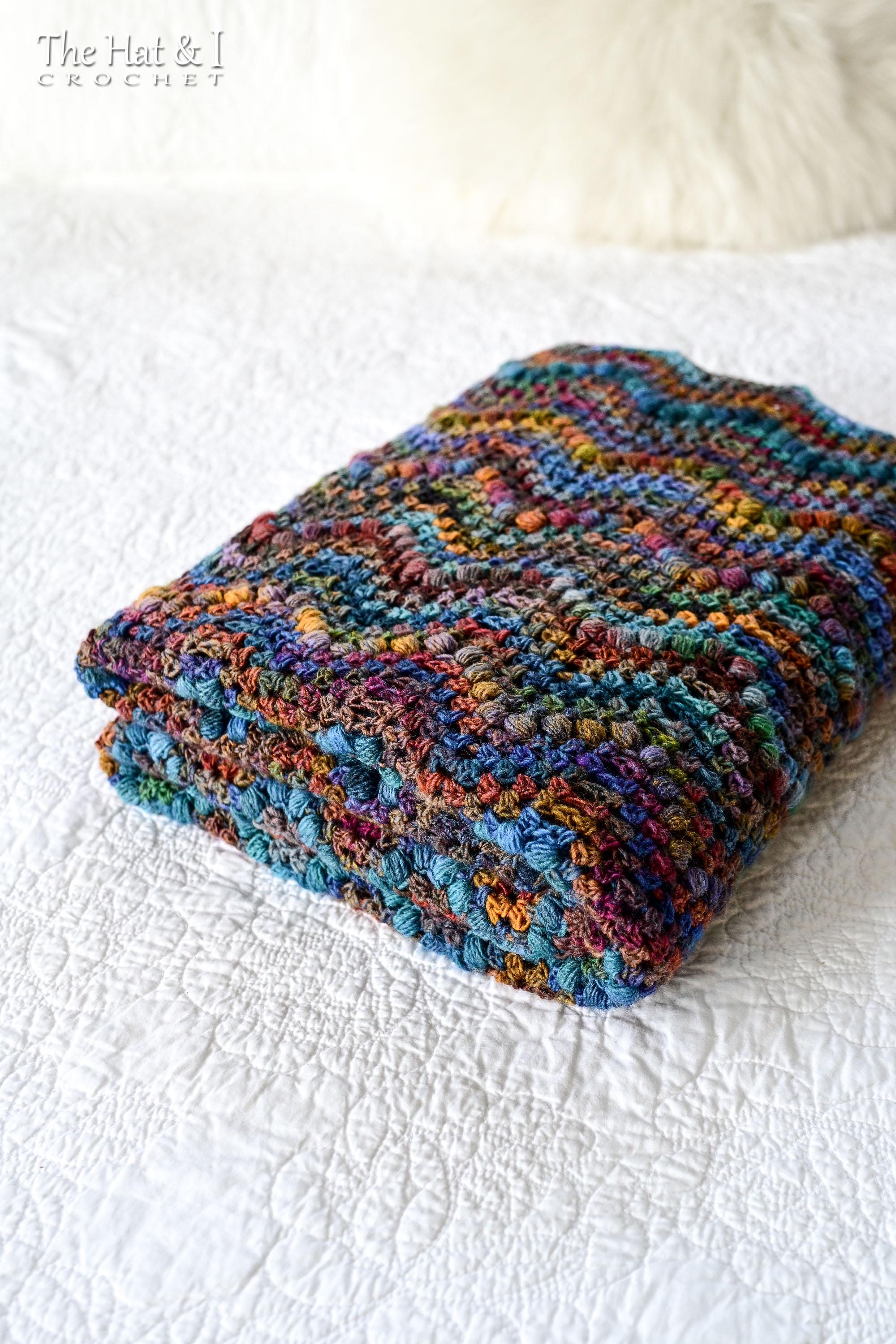 CROCHET PATTERN - Rocky Mountain Ripple - Crochet Blanket Pattern, a  Colorful Boho Chevron Throw Afghan - PDF Download - Etsy