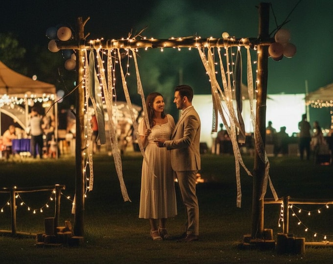 LED Ball Lichterkette: USB oder Batteriebetrieben - Wedding & Home Decor