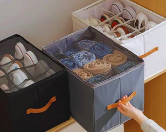 Caja plegable para guardar zapatos / Organizador de gran capacidad