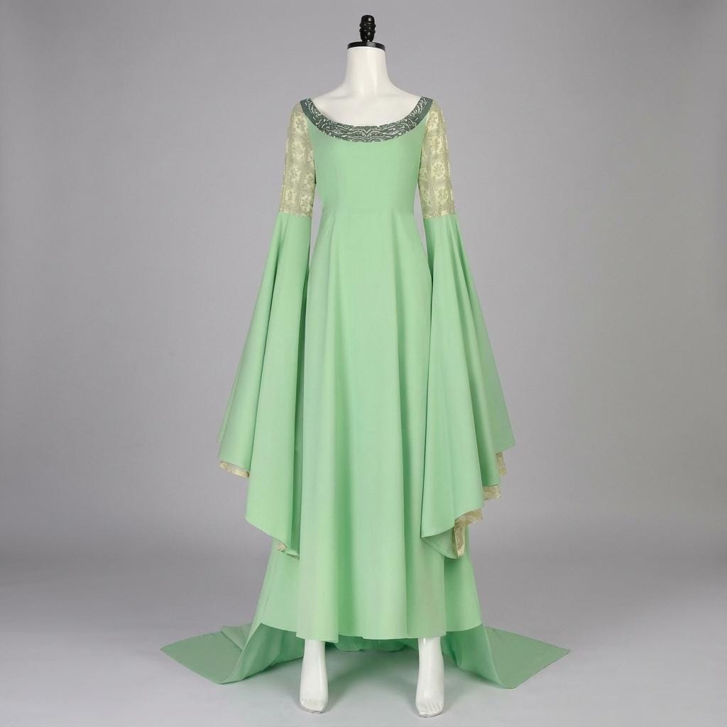 Arwen Green Dress - Etsy