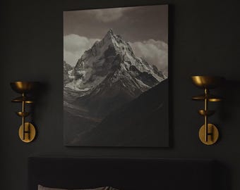 Luxury Brass Wall Lamp | Modern Minimalist Dual Cup Sconce for Bedroom Decor