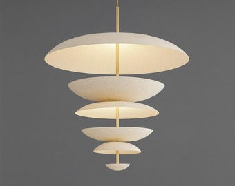 Modern Nordic Layered Pendant Light – Luxury LED Hanging Ceiling Lamp for Living Room, Dining Room & Bedroom