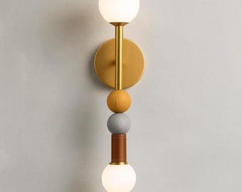 Polished Brass Wall Sconce – No Lacquer Finish | Mid-Century Modern Light by TheMidModLightCo