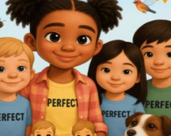 Prentenboek Perfect Colors, positieve affirmaties (pdf)