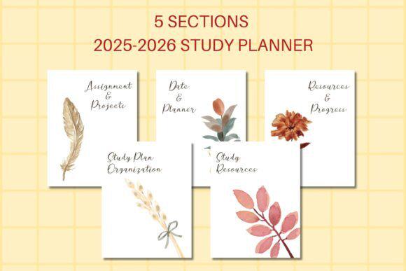 2026 Study Planner | Editable Canva Student Planner | Printable ...