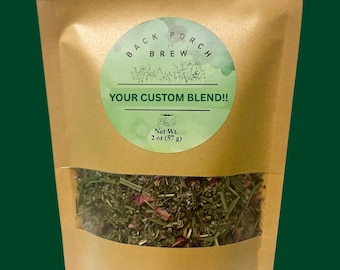 Custom Herbal Tea / Tisane - Loose Leaf Blends / Teabags