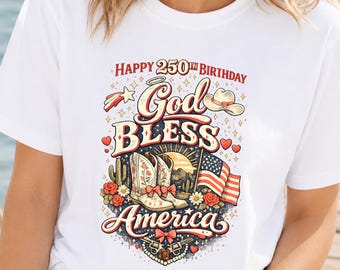 God Bless America 1776 USA Comfort Colors Shirt, Family shirts, Vintage Patriotic Graphic Tee, American Shirt, 4th of July Shirt