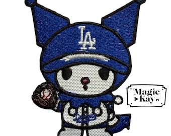 Écusson de baseball Kuromi Cat Doyers