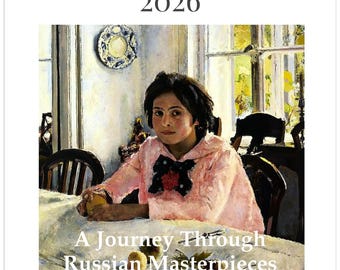 Calendrier 2026 des chefs-d'oeuvre russes - Parfait pour les amateurs d'art